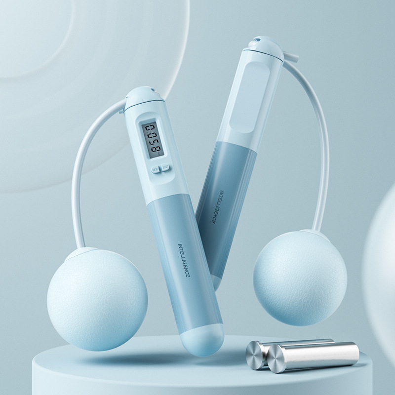 Skakački konopac s točnim brojčanjem za mršavljenje, PU, 3 m, SEJIAN