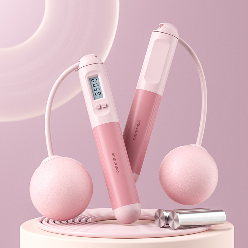 Skakački konopac s točnim brojčanjem za mršavljenje, PU, 3 m, SEJIAN