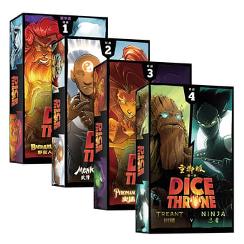 Dice Throne Κάρτες για επιτραπέζιο παιχνίδι (Εποχές 1–2) – Υλικό: Χαρτί; Κατηγορία: Κάρτες για επιτραπέζιο παιχνίδι; 3C: Παιχνίδια για ηλικίες 14+; Στόχος ηλικιακής ομάδας: Νέοι 15–35 ετών