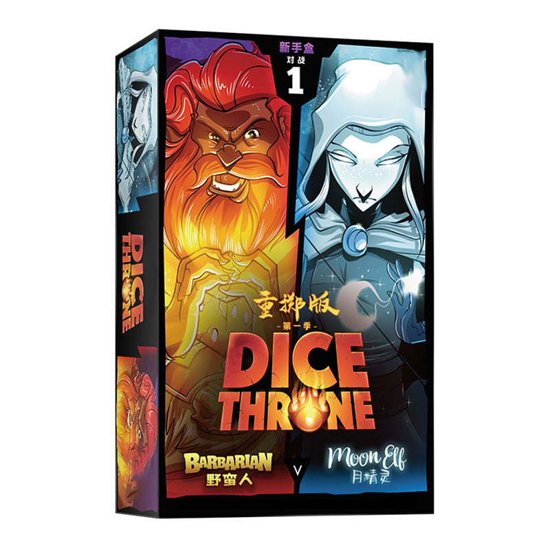 Dice Throne Κάρτες για επιτραπέζιο παιχνίδι (Εποχές 1–2) – Υλικό: Χαρτί; Κατηγορία: Κάρτες για επιτραπέζιο παιχνίδι; 3C: Παιχνίδια για ηλικίες 14+; Στόχος ηλικιακής ομάδας: Νέοι 15–35 ετών