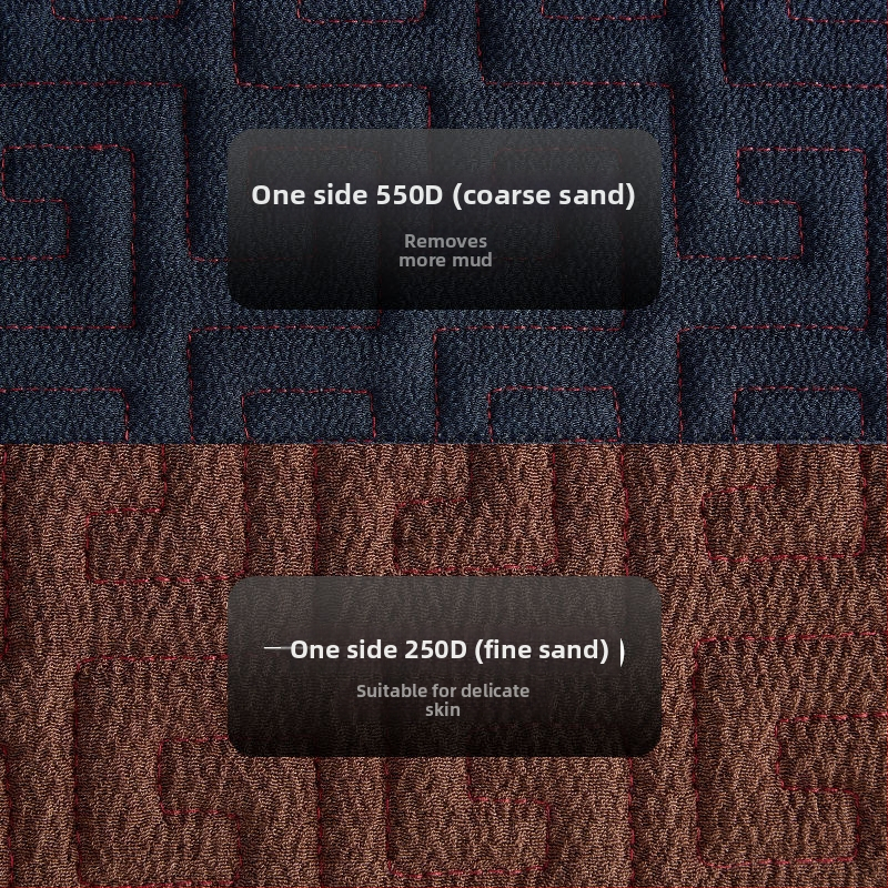 Pánska osuška do kúpeľa s rukavicou na čistenie chrbta, exfoliačná, z viskozy, všeobecné použitie