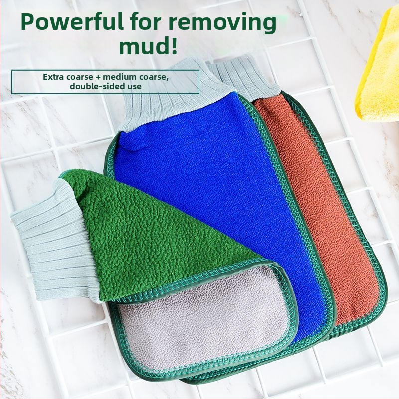 Pánska osuška do kúpeľa s rukavicou na čistenie chrbta, exfoliačná, z viskozy, všeobecné použitie