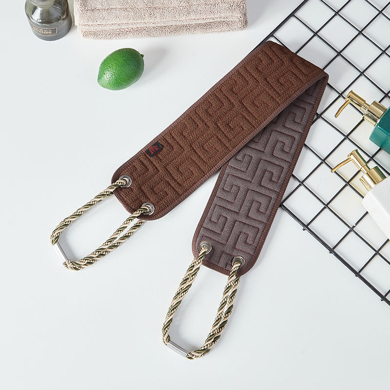 Prosop de baie pentru bărbați cu mănușă de frecare a spatelui, exfoliant, din viscoză, utilizare generală