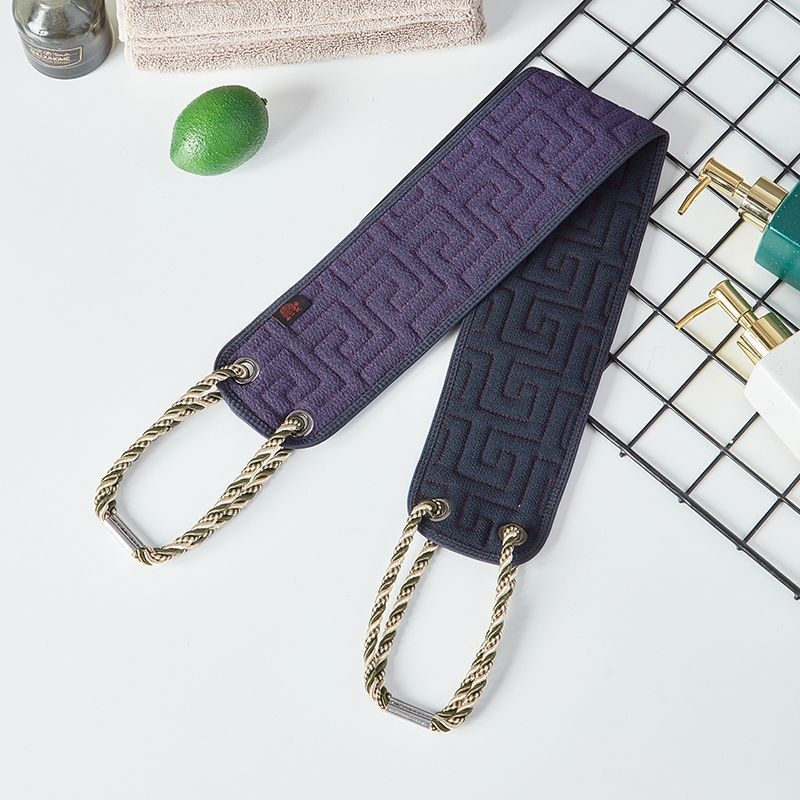 Prosop de baie pentru bărbați cu mănușă de frecare a spatelui, exfoliant, din viscoză, utilizare generală