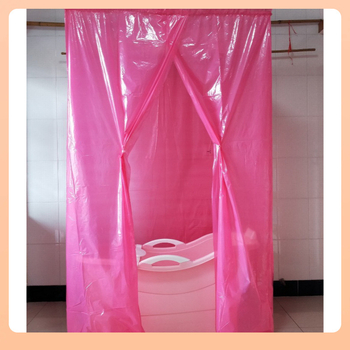 Cort de baie pentru adulți, izolat pentru iarnă, din plastic dreptunghiular