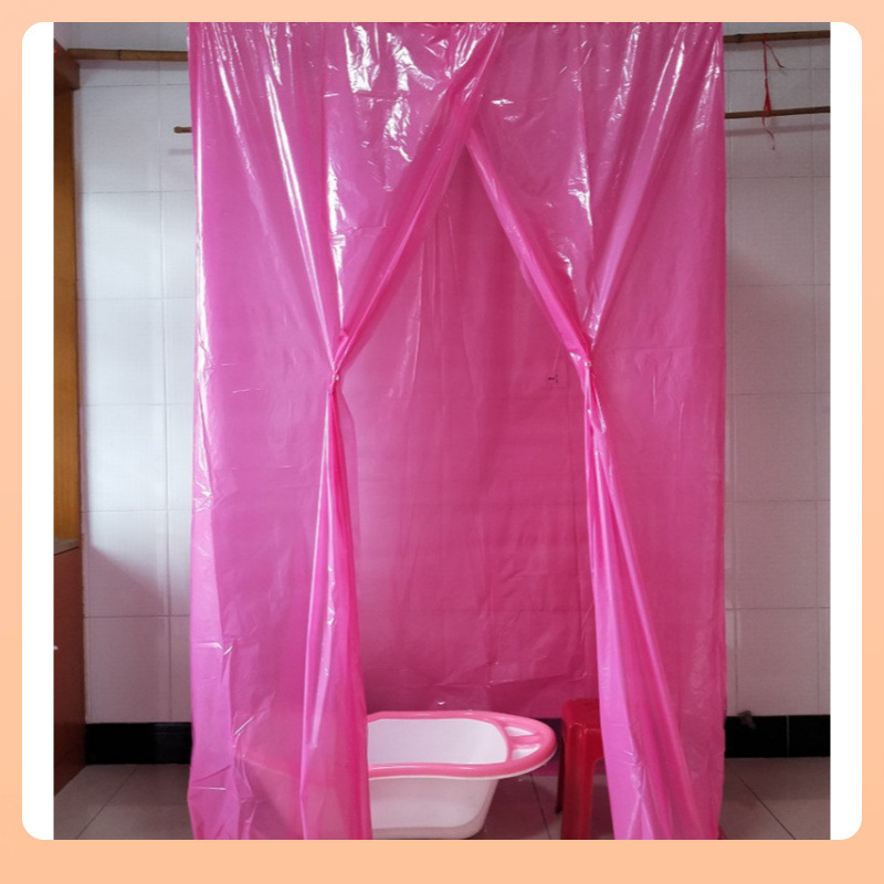 Cort de baie pentru adulți, izolat pentru iarnă, din plastic dreptunghiular