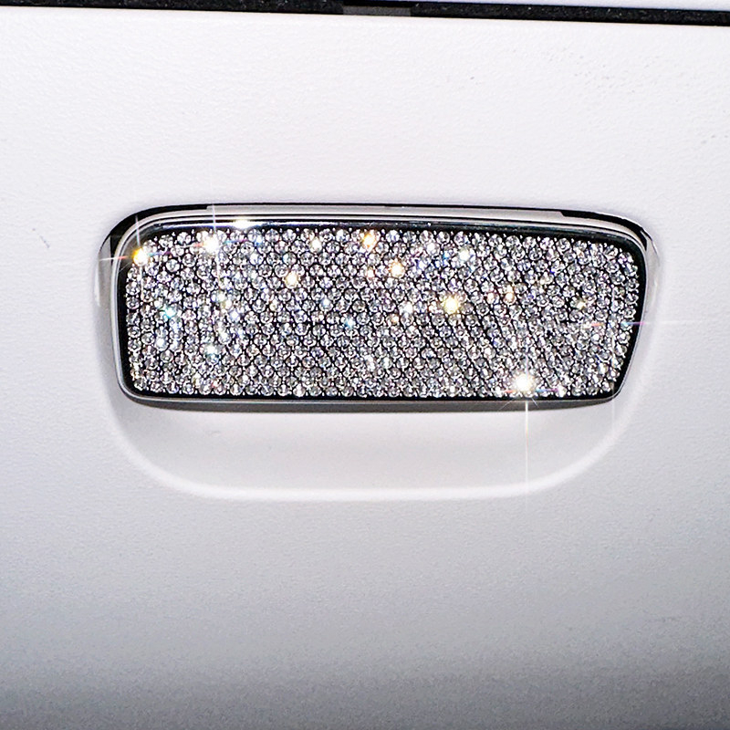 Geely Star Wish Rhinestone Alloy Gear Shift Interior Sticker — Χρώμιο Μέταλλο, Magna Μάρκα, Μοντέλο Geely Star Wish 26ης Γενιάς