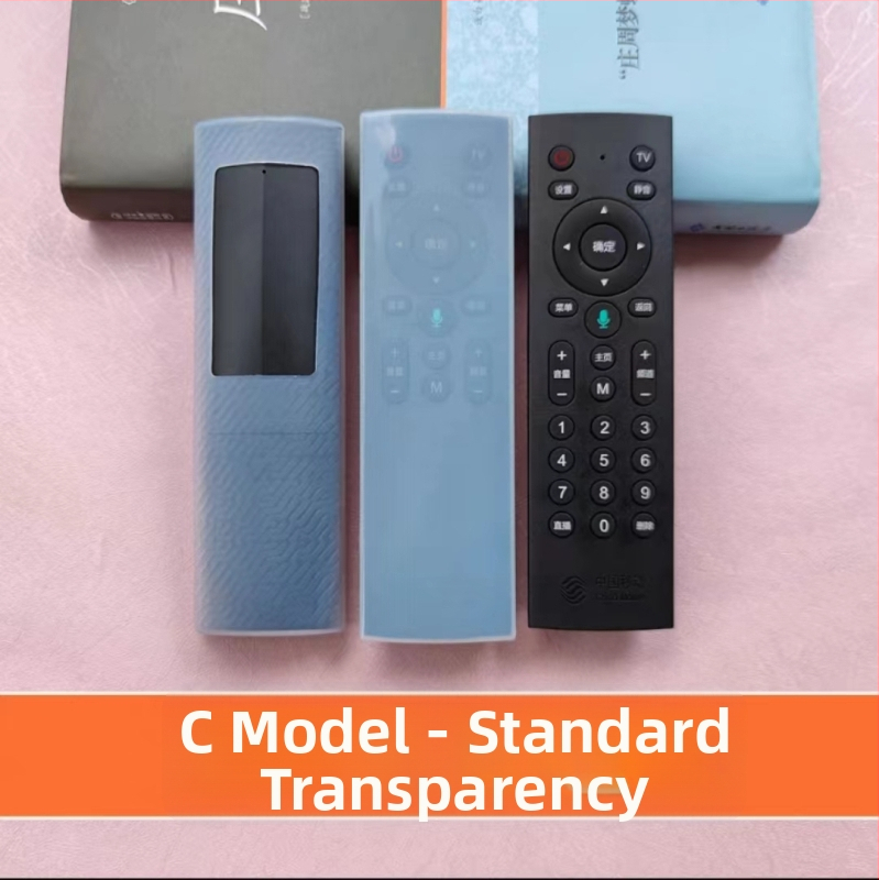 Ochranný kryt na diaľkový ovládač set-top boxu, priehľadný silikón, vodeodolný, prachotesný, proti pádu