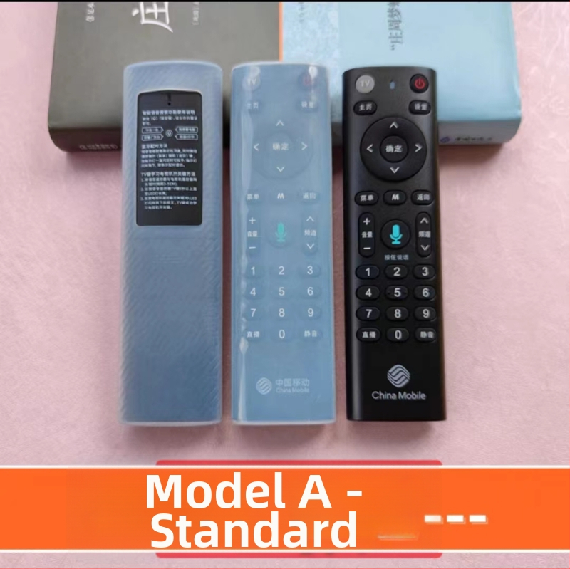 Ochranný kryt na diaľkový ovládač set-top boxu, priehľadný silikón, vodeodolný, prachotesný, proti pádu