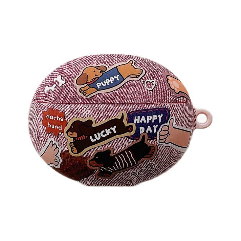 Zaštitna TPU futrola za Huawei FreeBuds 5i/6i i FreeBuds Pro 4 – mat završni sloj, ručna izrada, stil crtani, prilagodljivo