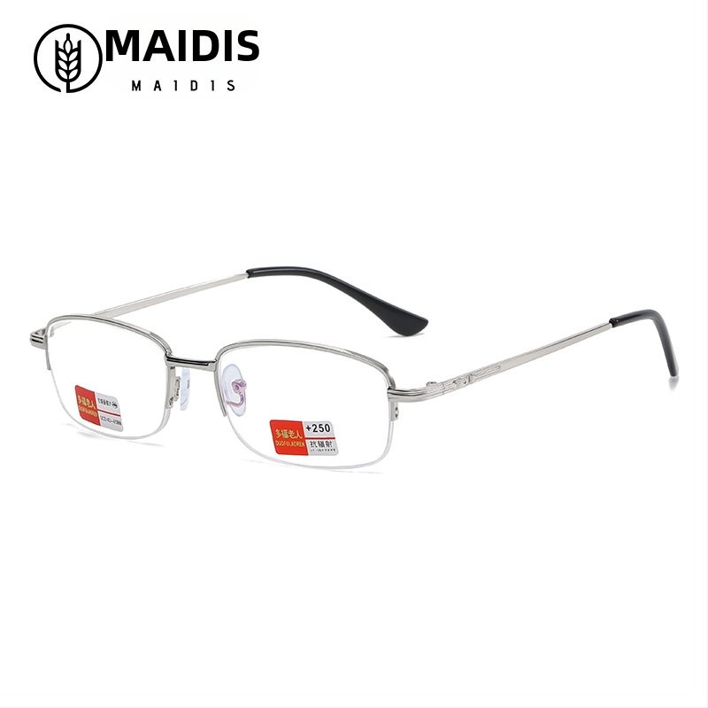 Sklopive naočale za čitanje s zaštitom od plavog svjetla, držač za telefon, okrugli metalni okvir, leće od smole