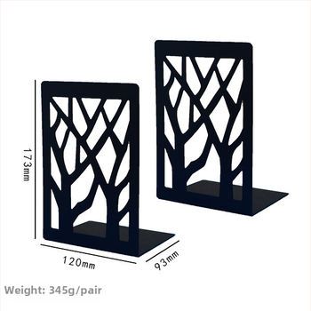 Kovový stojan na knihy a kancelársky set, model xj-3652, značka Hundred Chop; hmotnosť páru 708 g; vnútorné balenie 260x150x150 mm