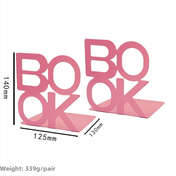 Kovový stojan na knihy a kancelársky set, model xj-3652, značka Hundred Chop; hmotnosť páru 708 g; vnútorné balenie 260x150x150 mm