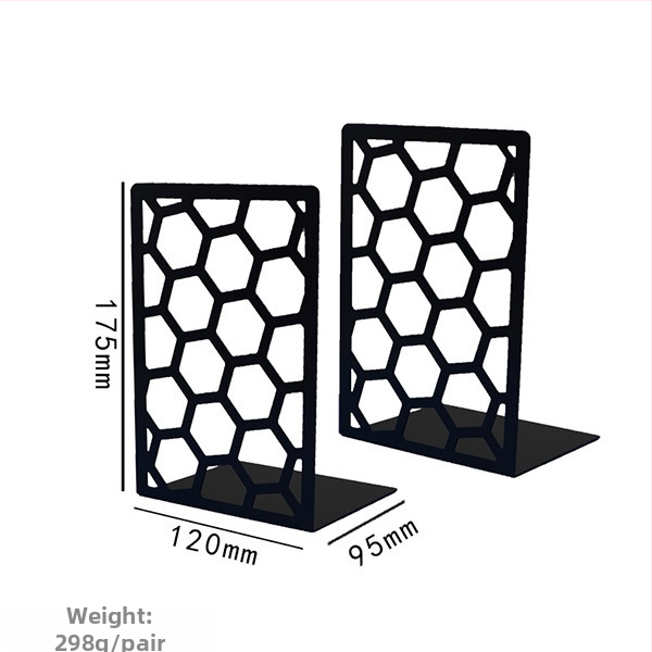 Kovový stojan na knihy a kancelársky set, model xj-3652, značka Hundred Chop; hmotnosť páru 708 g; vnútorné balenie 260x150x150 mm