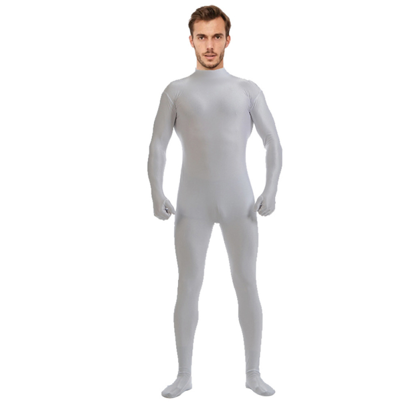 Mango Zentai bodysuit, milk silk színpadi viselet, 2024 tavasz