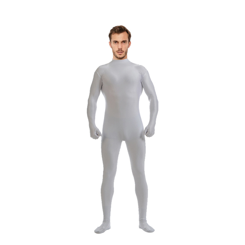 Mango Zentai bodysuit, milk silk színpadi viselet, 2024 tavasz