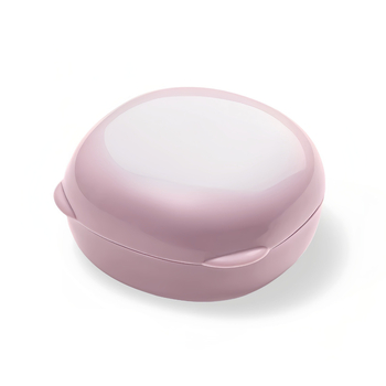 Cutie de săpun pentru călătorii, portabilă, impermeabilă cu capac, din PP, cu logo imprimat, 100 buc per ambalaj