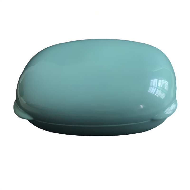 Cutie de săpun pentru călătorii, portabilă, impermeabilă cu capac, din PP, cu logo imprimat, 100 buc per ambalaj