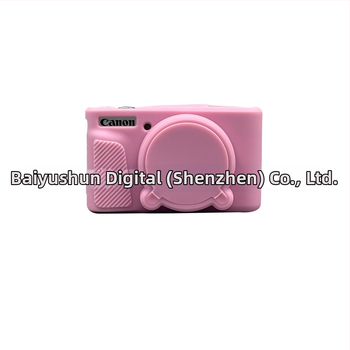 Silikónové ochranné puzdro na fotoaparát Canon SX730/SX740HS, mäkké clutch puzdro, unisex, jeseň 2023