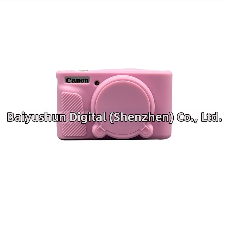 Silikónové ochranné puzdro na fotoaparát Canon SX730/SX740HS, mäkké clutch puzdro, unisex, jeseň 2023