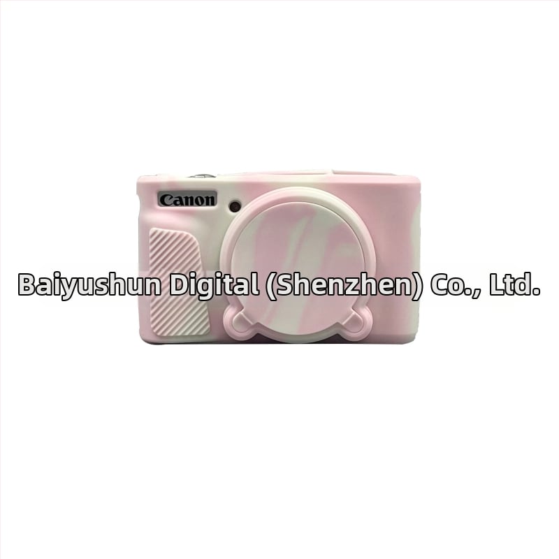 Silikónové ochranné puzdro na fotoaparát Canon SX730/SX740HS, mäkké clutch puzdro, unisex, jeseň 2023