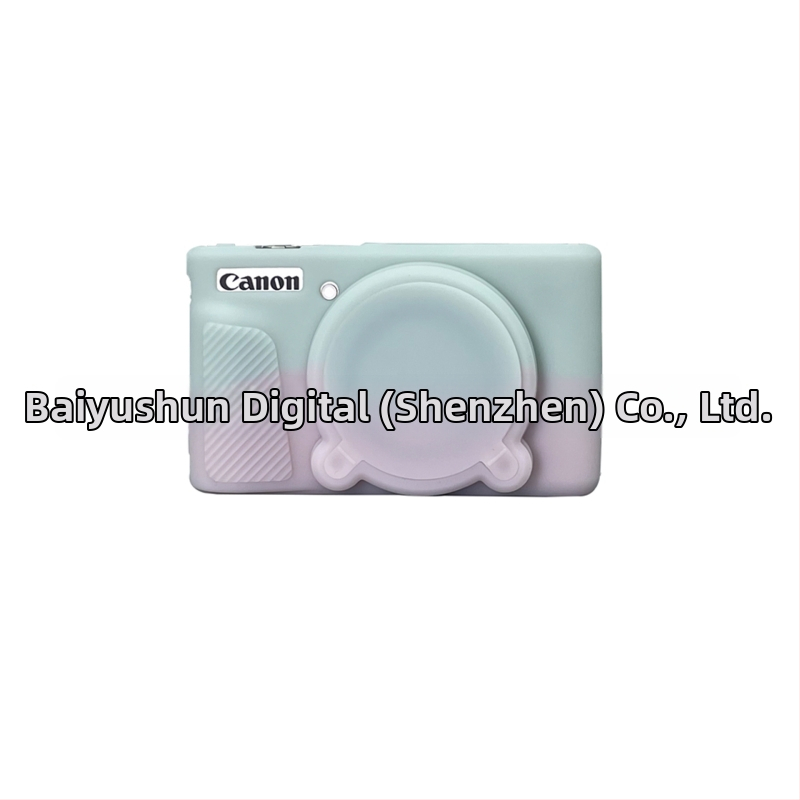 Silikónové ochranné puzdro na fotoaparát Canon SX730/SX740HS, mäkké clutch puzdro, unisex, jeseň 2023