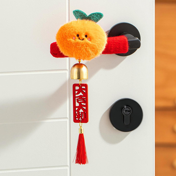 Pendant za kvaku ulaznih vrata — pliš materijal, karikatura uzorak, Weice marka, za kineski Dan zaljubljenih