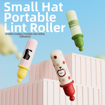 Lint roller za kućnu upotrebu s ABS tijelom i ljepilom za topljenje, marka Yd, cartoon stil, uklanja dlake mačaka i pasa