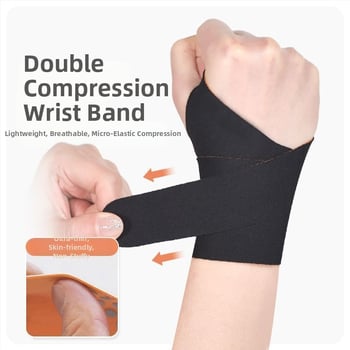 Orteza medicală pentru încheietura mâinii, pentru recuperare după entorse, material burete, potrivită pentru ping-pong și baschet