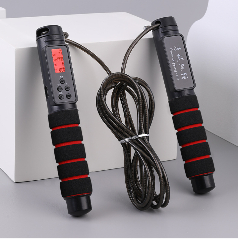 Elektroničko brojanje bežično užet za preskakanje, PVC + čelično uže, 2.8, Benefit