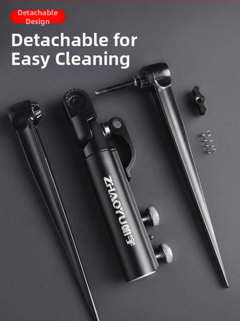 Chaoyu držiak na rybárske prúty s pôdnym konektorom, viacsmery otáčanie, skladací, kovová konštrukcia, kód produktu Dd64495