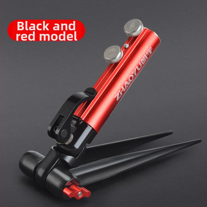 Chaoyu držiak na rybárske prúty s pôdnym konektorom, viacsmery otáčanie, skladací, kovová konštrukcia, kód produktu Dd64495