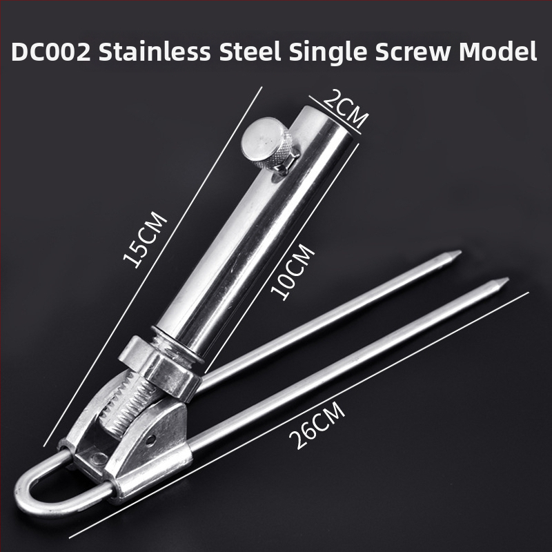 Chaoyu držiak na rybárske prúty s pôdnym konektorom, viacsmery otáčanie, skladací, kovová konštrukcia, kód produktu Dd64495