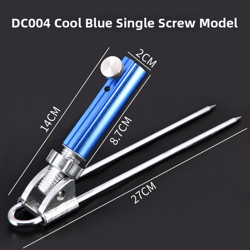 Chaoyu držiak na rybárske prúty s pôdnym konektorom, viacsmery otáčanie, skladací, kovová konštrukcia, kód produktu Dd64495