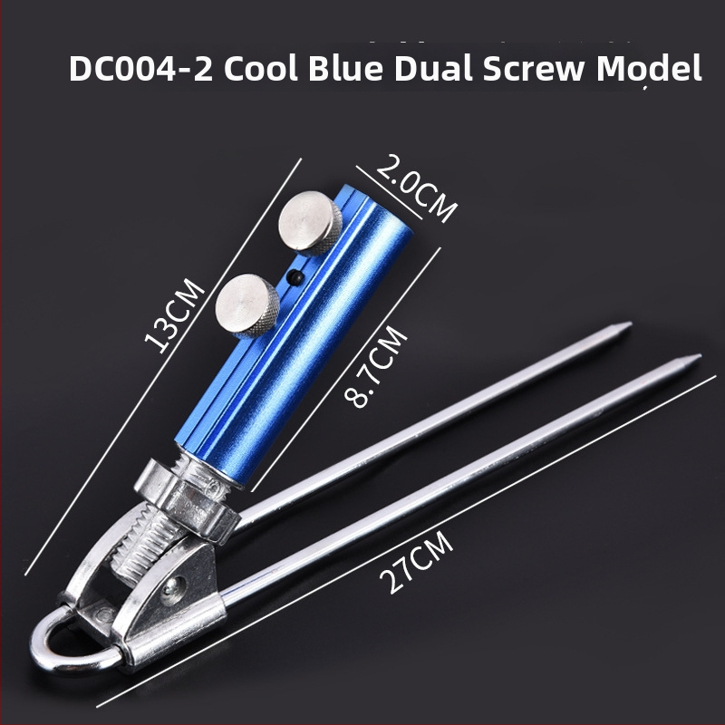 Chaoyu držiak na rybárske prúty s pôdnym konektorom, viacsmery otáčanie, skladací, kovová konštrukcia, kód produktu Dd64495