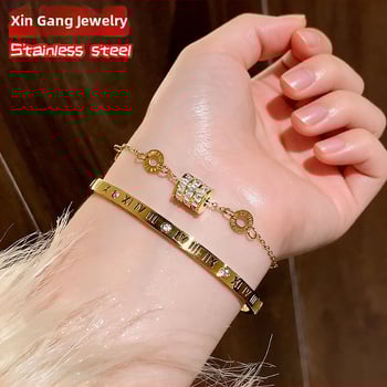 Narukvica od titan čelika, korejski stil, precizna izrada, težina 20 g