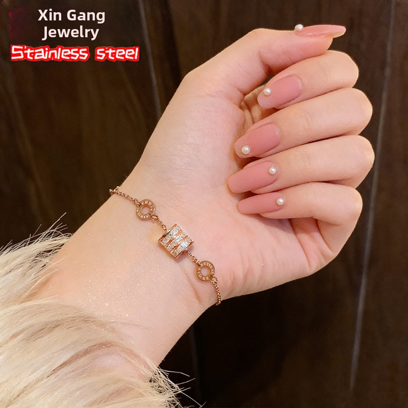 Narukvica od titan čelika, korejski stil, precizna izrada, težina 20 g