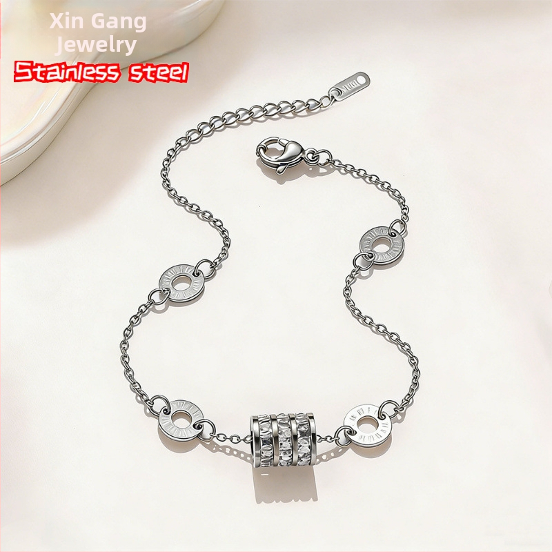 Narukvica od titan čelika, korejski stil, precizna izrada, težina 20 g