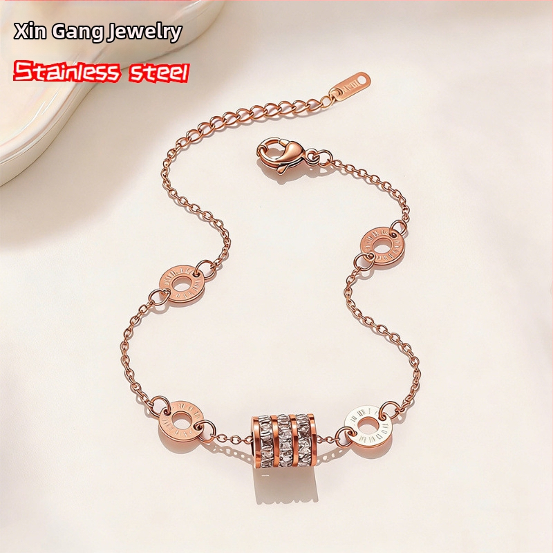 Narukvica od titan čelika, korejski stil, precizna izrada, težina 20 g