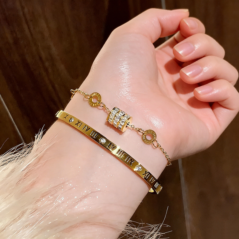 Narukvica od titan čelika, korejski stil, precizna izrada, težina 20 g