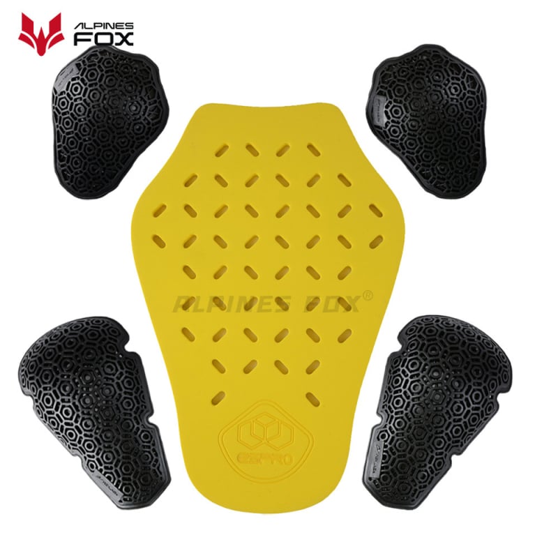 Jachetă universală EVA pentru motocicletă cu protecții încorporate: spate, umeri, coate, genunchi – protecție în cinci piese, corp din cauciuc