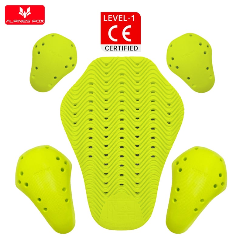 Jachetă universală EVA pentru motocicletă cu protecții încorporate: spate, umeri, coate, genunchi – protecție în cinci piese, corp din cauciuc