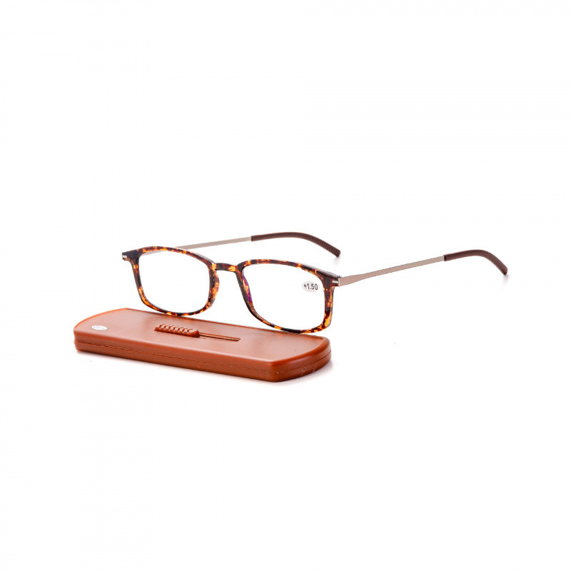 Naočale za čitanje s TR+Metal okvirom, PC leće, zaštita od plavog svjetla, poluokvir