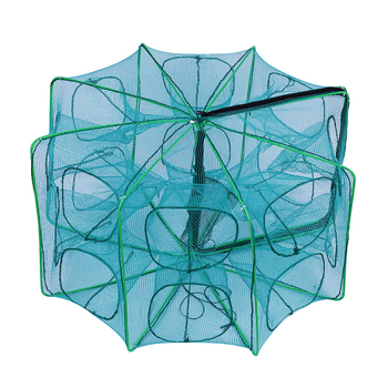 The King in the Net nylon négyszögletes hálóketrec halak és garnélarák számára