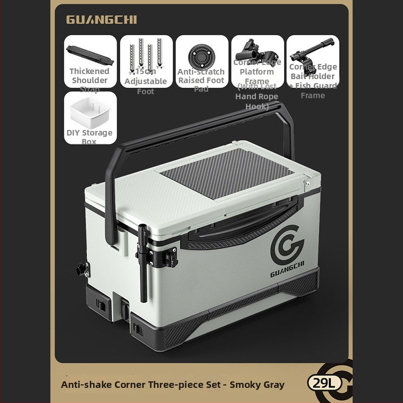 Set cutii pentru pescuit, capacitate 80+, construcție din plastic, model KIP26156515