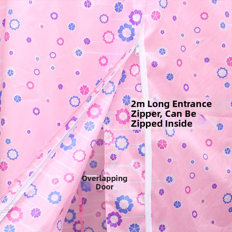 Kruhová sprchová clona do kúpeľne, polyester, moderný štýl, cartoon japonský vzor, možná úprava loga