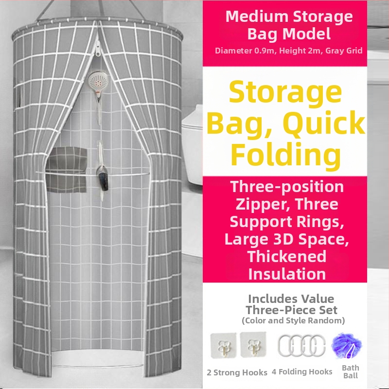 Kruhová sprchová clona do kúpeľne, polyester, moderný štýl, cartoon japonský vzor, možná úprava loga