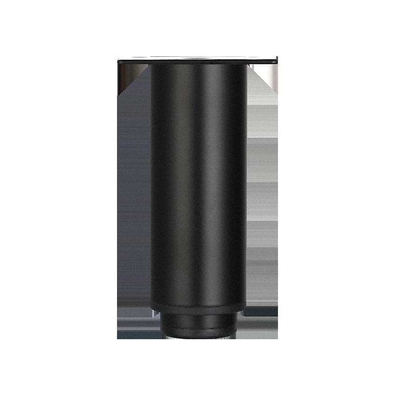 Picior de mobilier din oțel inoxidabil pentru canapea și dulap TV, model 2548, stil modern minimalist, placare electrolitică