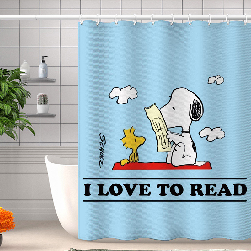 Cortină de duș cu desene animate, material: rășină diamant, stil: modern minimalist, marcă: Alta, neimportată