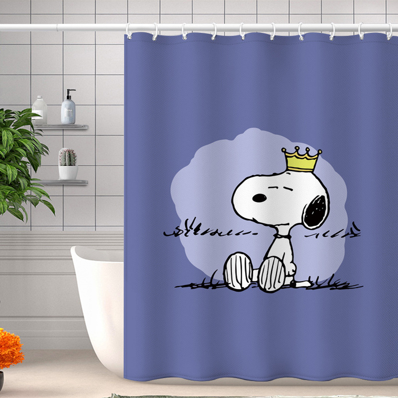 Cortină de duș cu desene animate, material: rășină diamant, stil: modern minimalist, marcă: Alta, neimportată